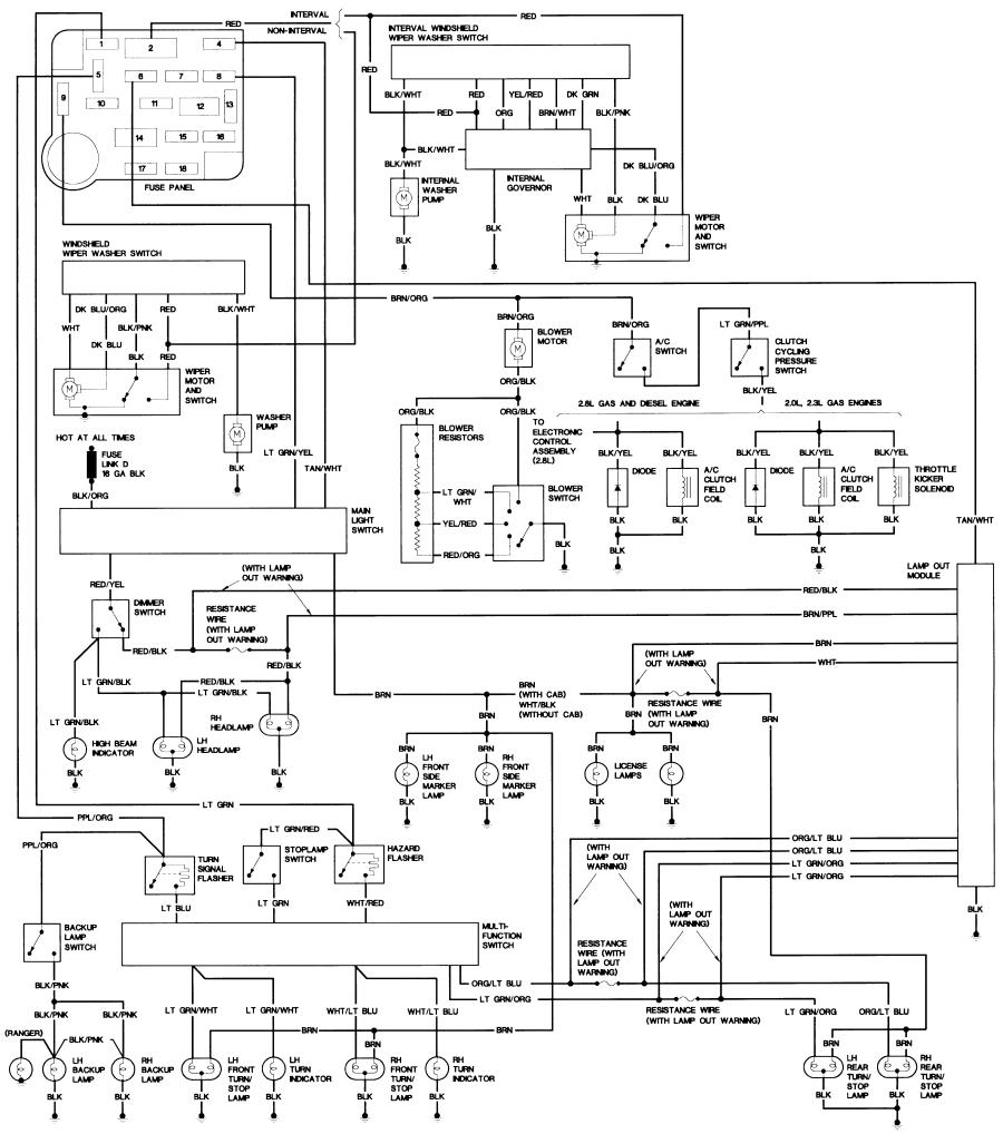 Bronco Ii Wiring Diagrams Bronco Corral