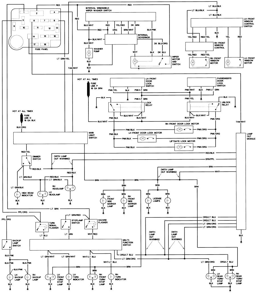 Bronco II Wiring Diagrams - Bronco Corral