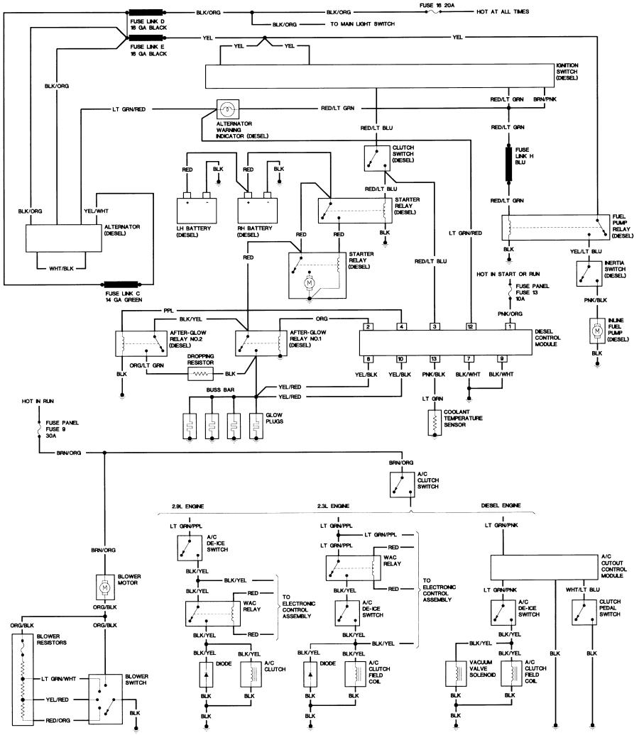 1985 Ford F150 Ignition Wiring Diagram / Ignition Module Wiring Ford