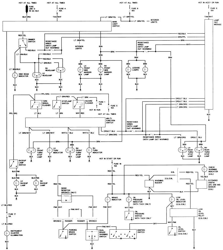 Bronco II Wiring Diagrams - Bronco Corral