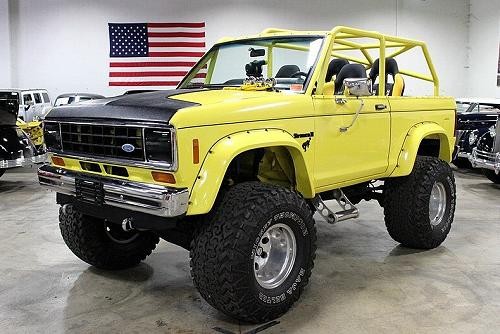 1984 Ford Bronco II Yellow Chop Top