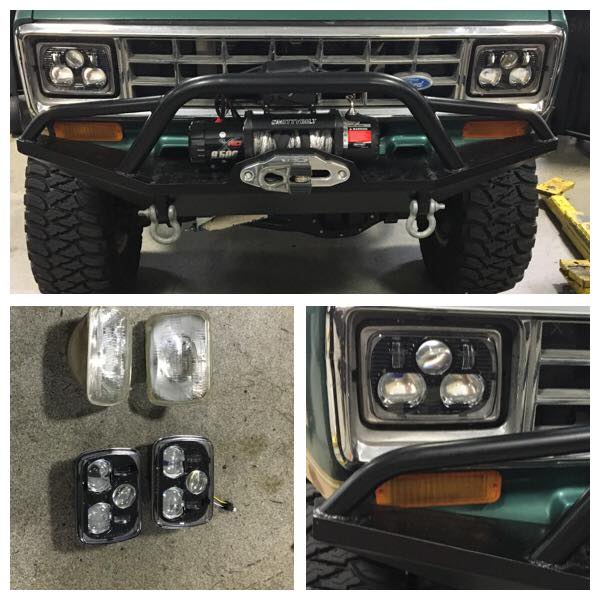 LEDs JW speaker headlights