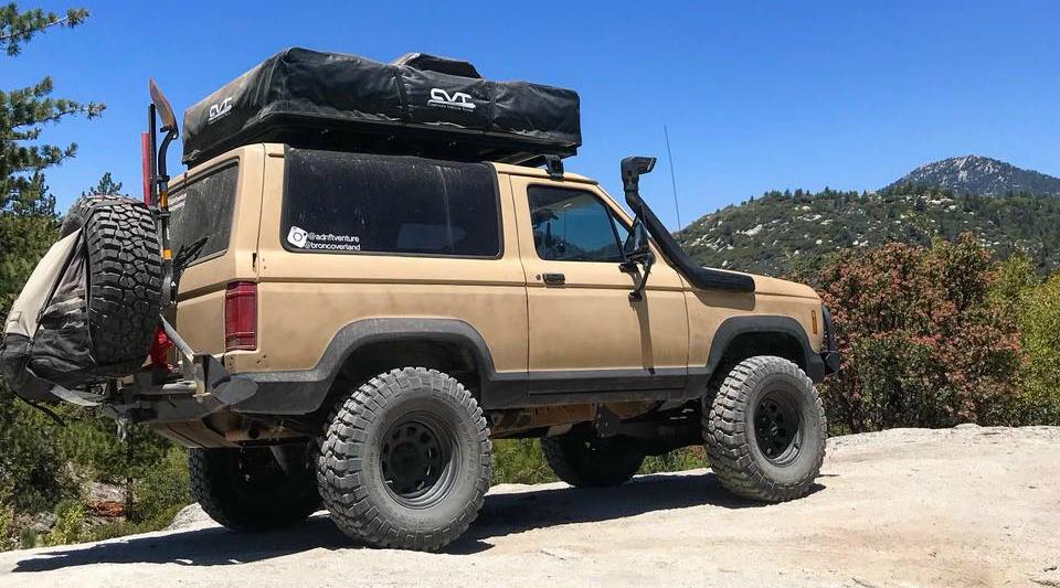 Ford Bronco II lastik hava basıncı