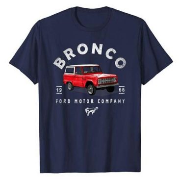 Ford Bronco Illustrated Unisex Adult Long-Sleeve T Shirt - Bronco Corral