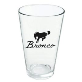 Ford Bronco Logo Novelty 16oz Pint Drinking Glass