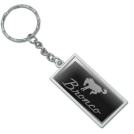 Ford Bronco Rectangle Keychain
