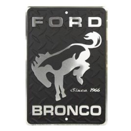 Ford Bronco Since 1966 8×12 inch Metal Sign