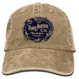 Ford Motor Company Detroit Retro Denim Cap