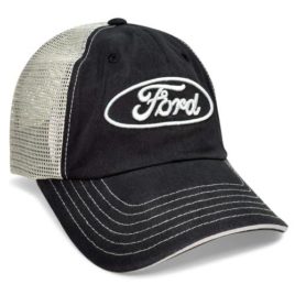 Ford Mesh Trucker Hat – Black