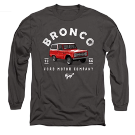 Ford Bronco Illustrated Unisex Adult Long-Sleeve T Shirt