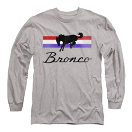 Ford Bronco Bronco Stripes Unisex Adult Long-Sleeve T Shirt