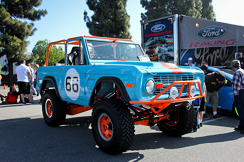 Galpin 1966 Ford Bronco In Gulf Oil Livery