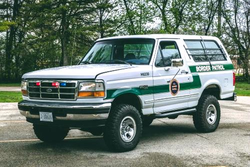 Border Patrol 1996 Ford Bronco